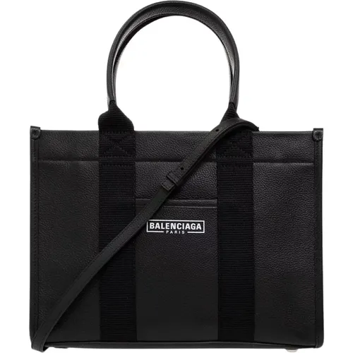 Schwarze 'Hardware' Shopper Tasche - Balenciaga - Modalova