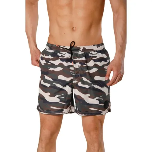 Herren Badehose mit Tarnmuster - Mason's - Modalova