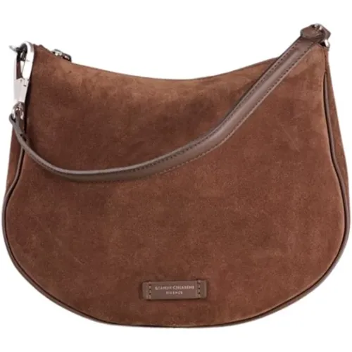 Brooke Leather Handbag with Short and Long Handles , female, Sizes: ONE SIZE - Gianni Chiarini - Modalova