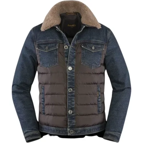 Mondor Jacket , male, Sizes: XL, M, L - Moorer - Modalova