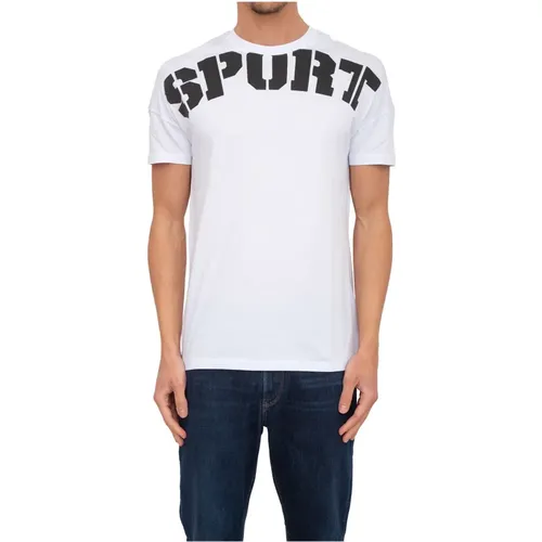 Classic Cotton Men`s T-Shirt , male, Sizes: 2XL, XL - Plein Sport - Modalova