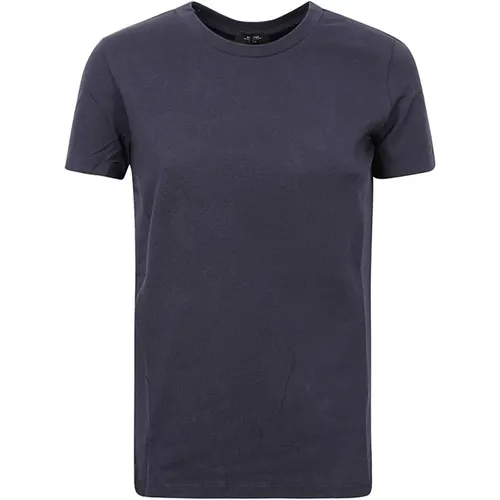 Basis Baumwoll T-Shirt , Damen, Größe: L - Max Mara Weekend - Modalova
