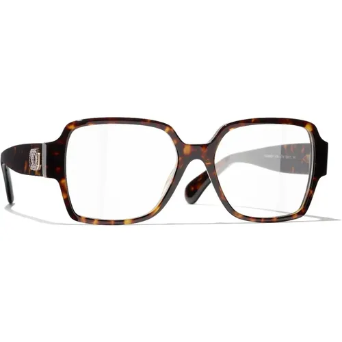 Braun/Havanna Optische Brille - Chanel - Modalova