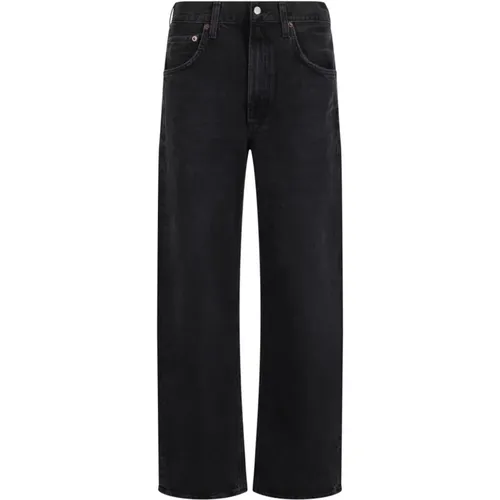 Low Curve Jeans , female, Sizes: W27, W28, W23, W25, W24, W26 - Agolde - Modalova