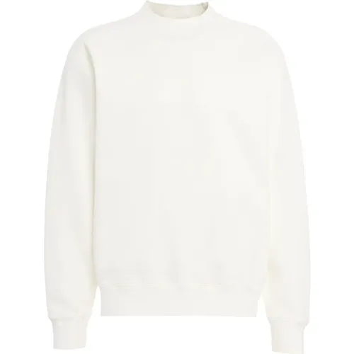 Weiße Bestickter Sweatshirt Aw24 , Herren, Größe: L - C.P. Company - Modalova