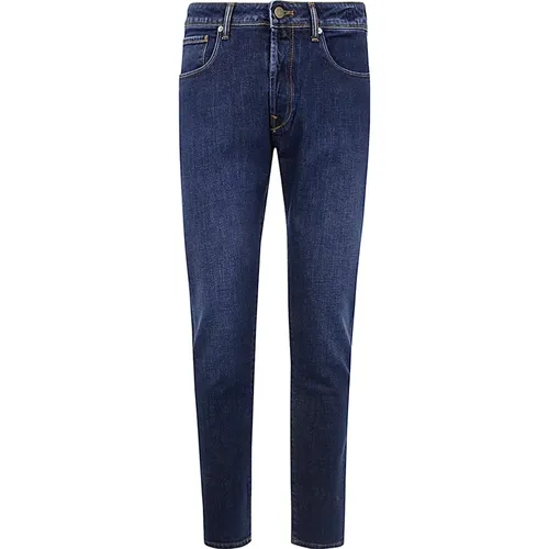 Denim Stretch Wash 2 Jeans , Herren, Größe: W35 - Incotex - Modalova