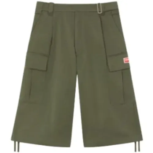 Cargo Army Bermuda Shorts , Herren, Größe: L - Kenzo - Modalova
