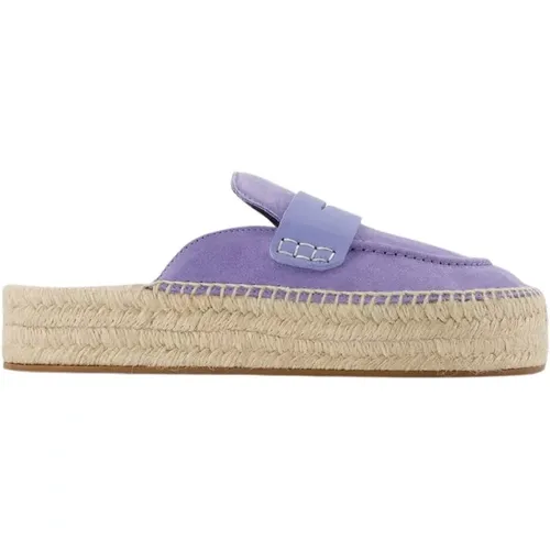 Leather Espadrilles , female, Sizes: 3 UK, 2 UK - JW Anderson - Modalova