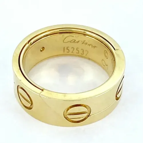 Pre-owned Gold rings , female, Sizes: ONE SIZE - Cartier Vintage - Modalova