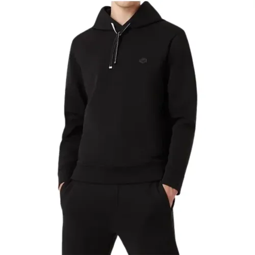 Herren Kapuzenpullover mit Micro-Logo , Herren, Größe: XL - Emporio Armani - Modalova