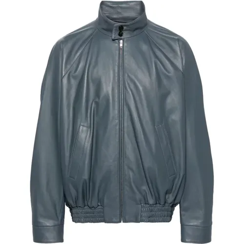 Leather Jacket , male, Sizes: M - Marni - Modalova