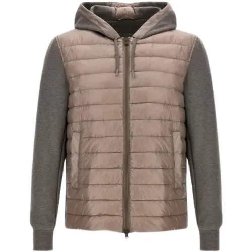 Grey Jackets for Men , male, Sizes: XL, M, L - Herno - Modalova