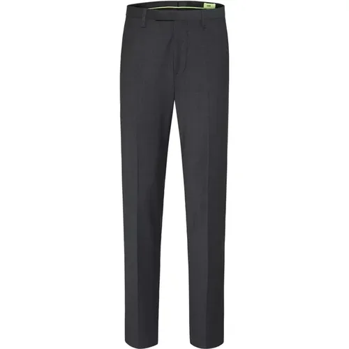 Slim Fit Wool Blend Trousers , male, Sizes: S, L - CINQUE - Modalova