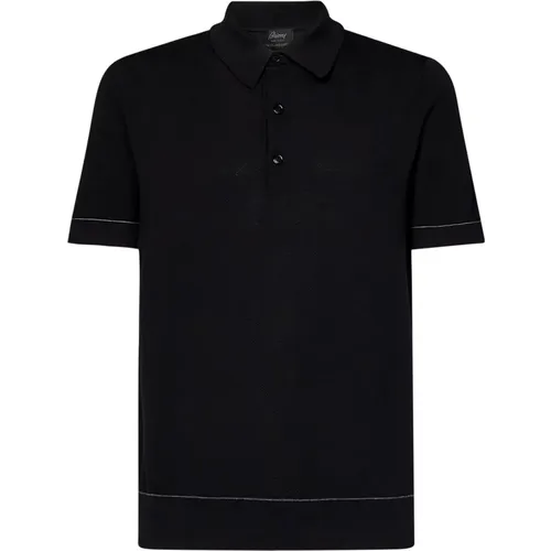 Mens Clothing T-Shirts Polos Ss24 , male, Sizes: 2XL, XL, S - Brioni - Modalova