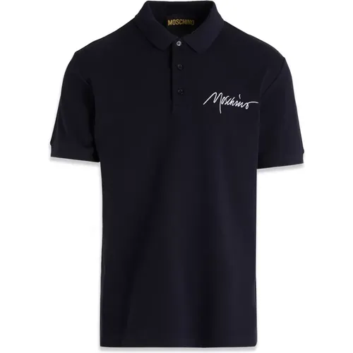 Classic Polo Shirt , male, Sizes: XL, M, L - Moschino - Modalova