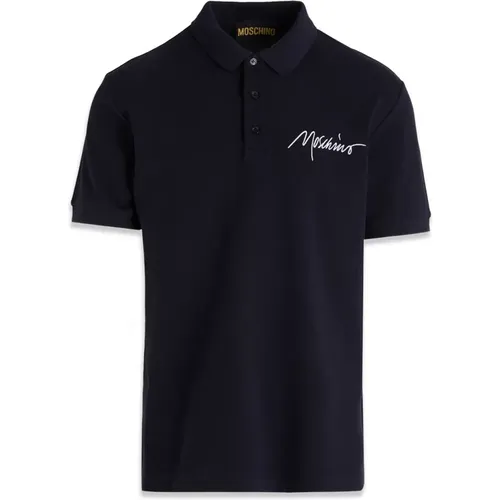 Classic Polo Shirt , male, Sizes: XL, M, S, L - Moschino - Modalova