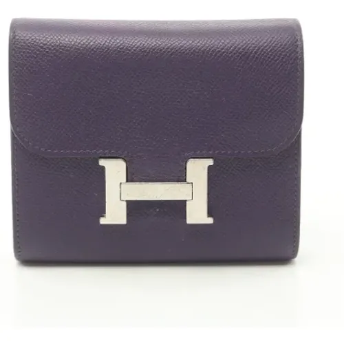 Pre-owned Fabric wallets , female, Sizes: ONE SIZE - Hermès Vintage - Modalova