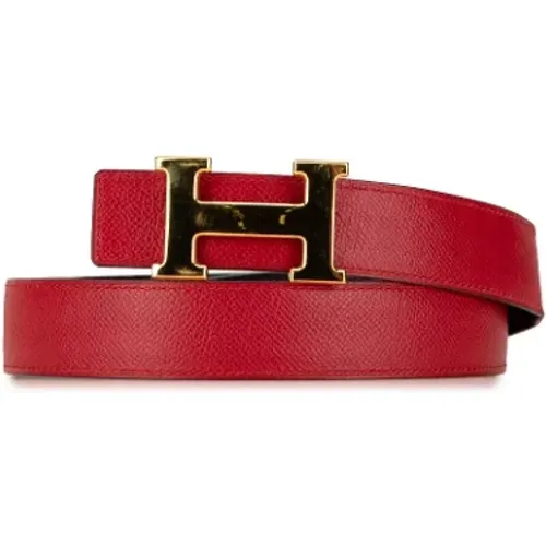 Pre-owned Leather belts , female, Sizes: ONE SIZE - Hermès Vintage - Modalova