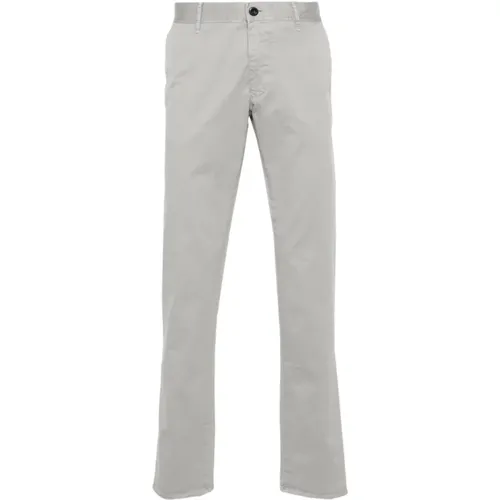 Men's Clothing Trousers Grey Ss24 , male, Sizes: W34, W33, W35, W31 - Incotex - Modalova