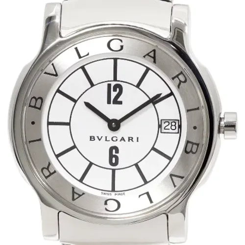 Pre-owned Metal watches , female, Sizes: ONE SIZE - Bvlgari Vintage - Modalova