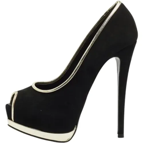 Pre-owned Suede heels , female, Sizes: 2 UK - Giuseppe Zanotti Pre-owned - Modalova