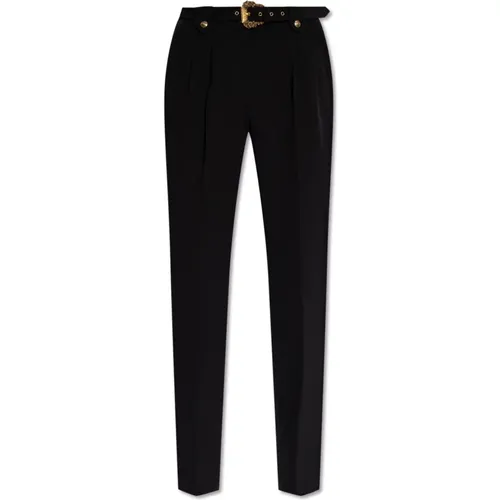 High-rise Trousers , female, Sizes: M, XS, 2XS, S - Versace Jeans Couture - Modalova