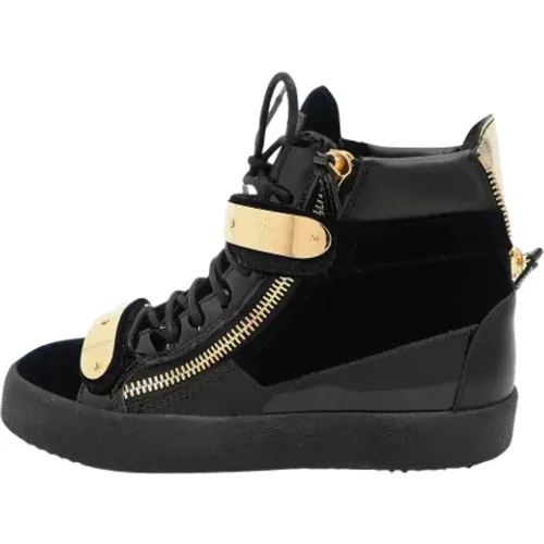 Pre-owned Leather sneakers , female, Sizes: 5 UK - Giuseppe Zanotti Pre-owned - Modalova