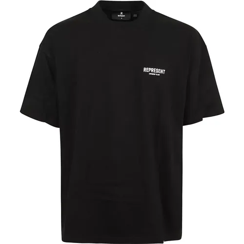 Eigentümerclub T-Shirt Schwarz , Herren, Größe: XL - REPRESENT - Modalova