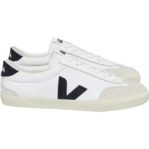 Canvas Sneakers Volley Style , Damen, Größe: 39 EU - Veja - Modalova