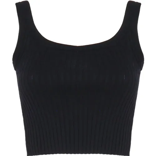 Papilla Top Round Collar , female, Sizes: S - SPORTMAX - Modalova