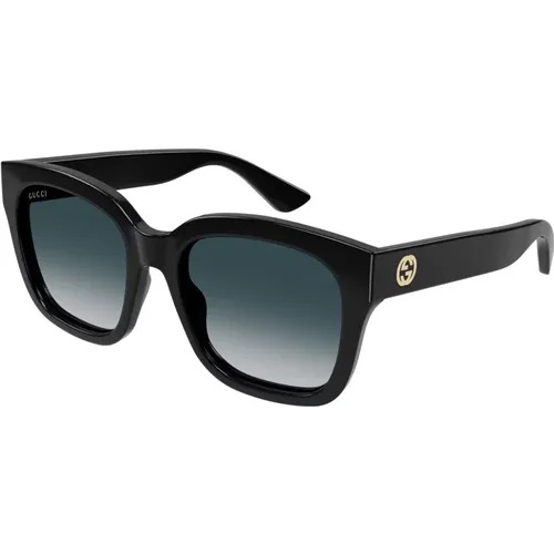 Grey Shaded Sunglasses , female, Sizes: 54 MM - Gucci - Modalova