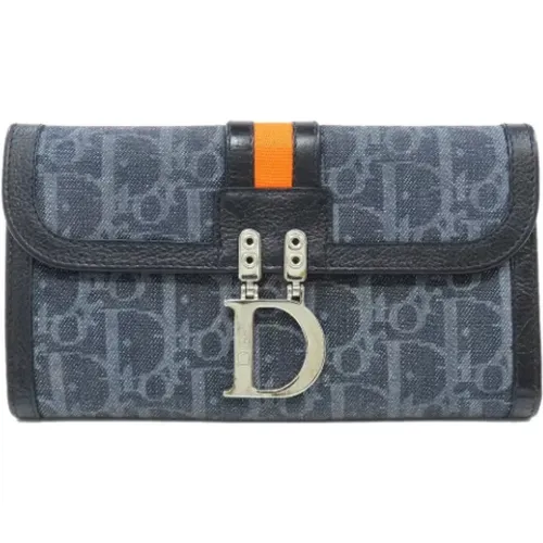 Pre-owned Denim wallets , female, Sizes: ONE SIZE - Dior Vintage - Modalova