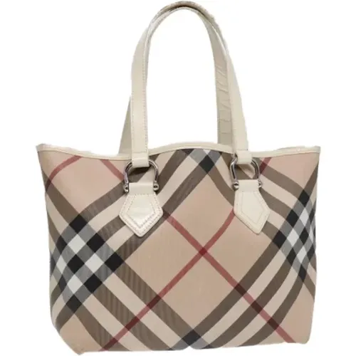 Pre-owned Leather totes , female, Sizes: ONE SIZE - Burberry Vintage - Modalova