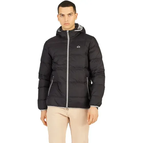 Elegant Down Jacket with High Collar , male, Sizes: S, L, XL, 2XL, M - LA MARTINA - Modalova