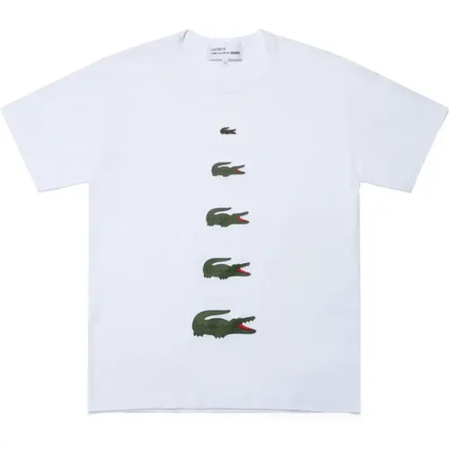 Weiße T-Shirts und Polos mit Weicher Pform , Herren, Größe: XL - Comme des Garçons - Modalova
