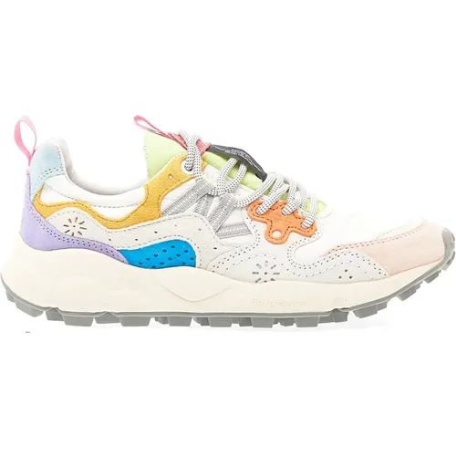 Women's Shoes Sneakers Verde Ss24 , female, Sizes: 3 UK, 4 UK - Flower Mountain - Modalova