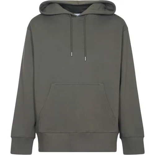 Grauer Relax Hoodie Pullover , Herren, Größe: M - Études - Modalova