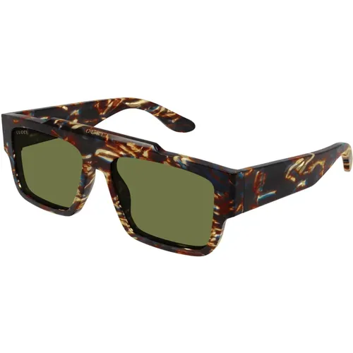 Gg1460S Sonnenbrille , Herren, Größe: 56 MM - Gucci - Modalova