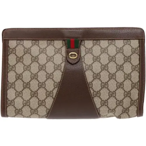 Pre-owned Canvas gucci-bags , female, Sizes: ONE SIZE - Gucci Vintage - Modalova