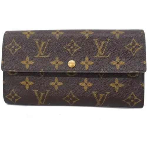 Pre-owned Canvas wallets , female, Sizes: ONE SIZE - Louis Vuitton Vintage - Modalova