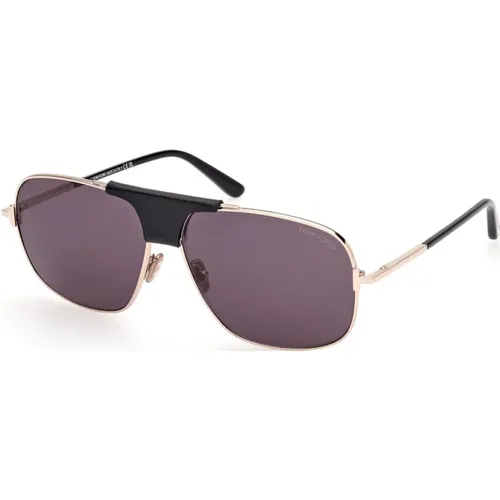 Klassische Sonnenbrille , unisex, Größe: 62 MM - Tom Ford - Modalova