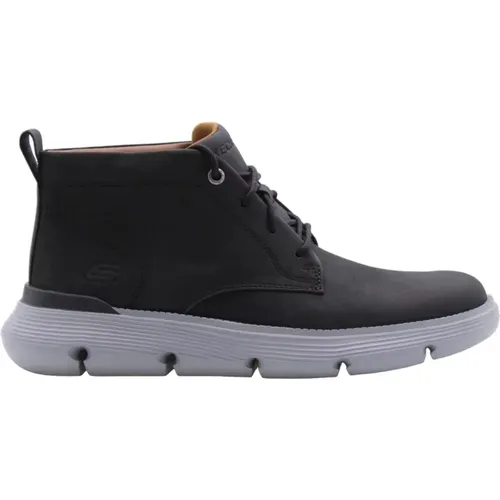 Ankle Boots , male, Sizes: 7 UK, 9 UK, 11 UK, 10 UK, 12 UK, 14 UK, 8 UK - Skechers - Modalova