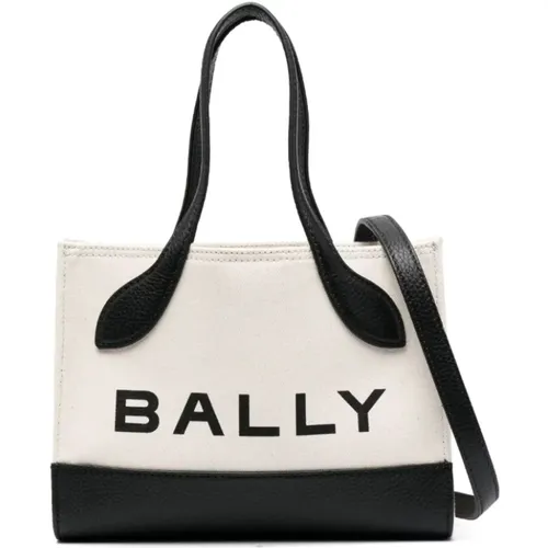 Tasche mit Farbblock-Design und Logo-Druck - Bally - Modalova