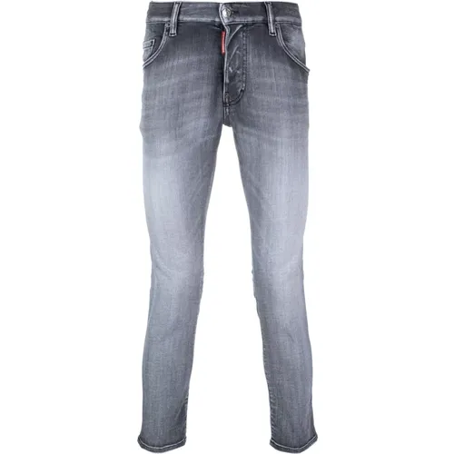 Graue Skater-Jeans , Herren, Größe: L - Dsquared2 - Modalova