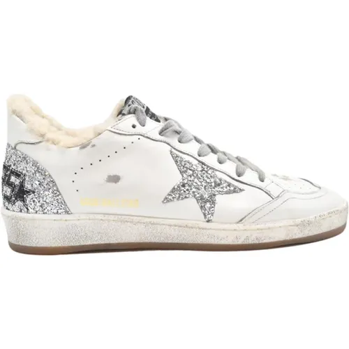 Glitter Star Sneakers , female, Sizes: 6 UK - Golden Goose - Modalova