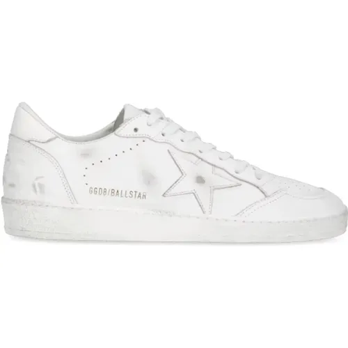 Leather Sneakers for Men , male, Sizes: 6 UK, 7 UK, 8 UK, 11 UK, 9 UK - Golden Goose - Modalova