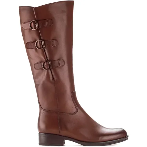 Cognac Lederstiefel Gabor - Gabor - Modalova