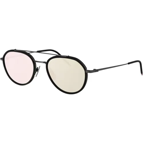 Stylische Sonnenbrille für ultimativen Sonnenschutz - Thom Browne - Modalova