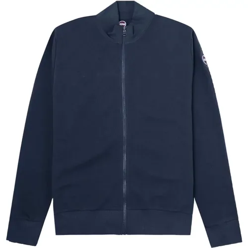 Navy Blue Zip Sweatshirt Colmar - Colmar - Modalova