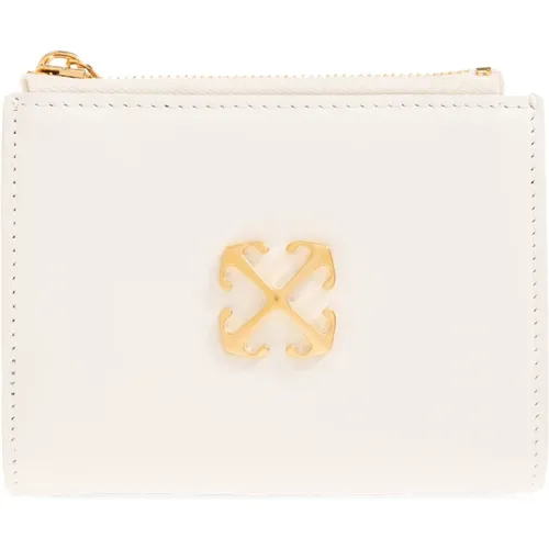 Lederbrieftasche Off White - Off White - Modalova